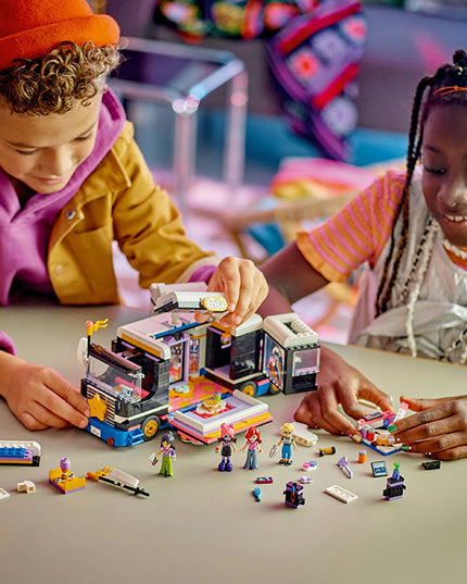 LEGO® Friends Pop Star Music Tour Bus Toy Set 42619