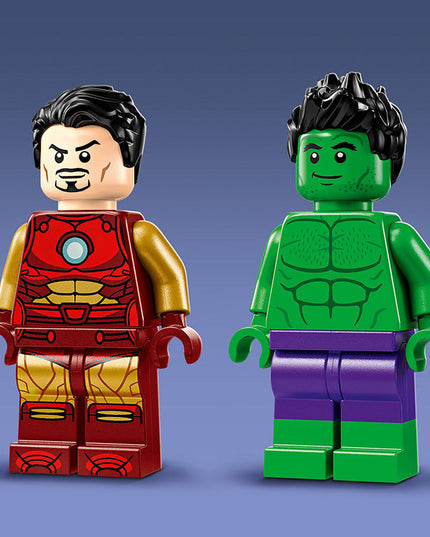 LEGO® Marvel Super Heroes Iron Man with Bike and The Hulk Set 76287