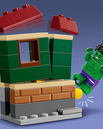 LEGO® Marvel Super Heroes Iron Man with Bike and The Hulk Set 76287