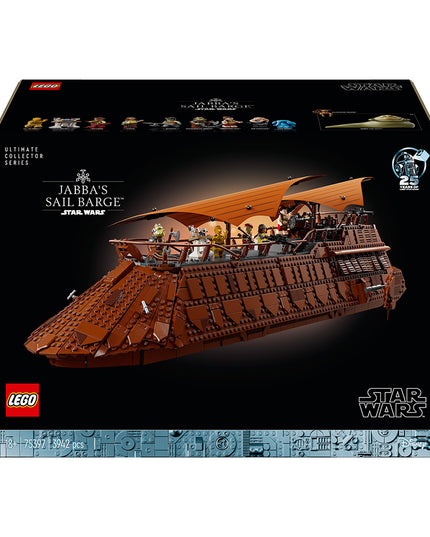 LEGO® Star Wars™ Jabba’s Sail Barge UCS Set for Adults 75397