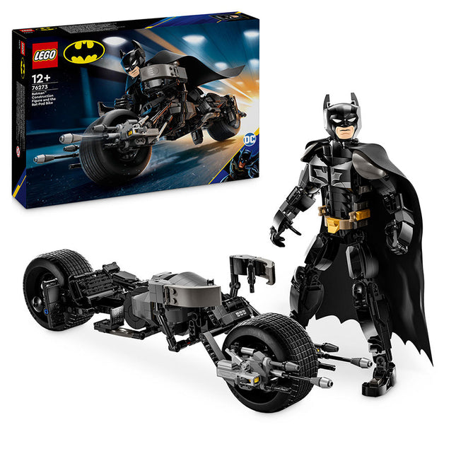 LEGO® DC Batman™: Batman™ Construction Figure & the Bat-Pod Bike 76273