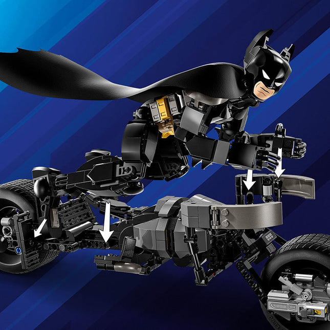 LEGO® DC Batman™: Batman™ Construction Figure & the Bat-Pod Bike 76273