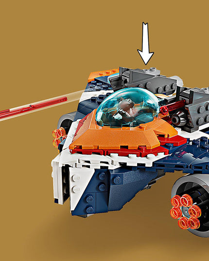 LEGO® Marvel Rocket’s Warbird vs. Ronan Set 76278