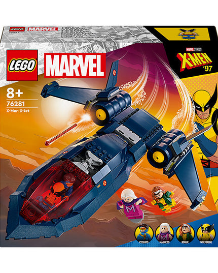 LEGO® Marvel X-Men X-Jet Buildable Toy Plane 76281
