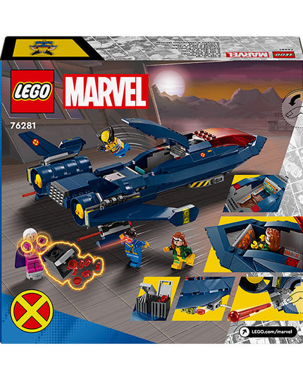 LEGO® Marvel X-Men X-Jet Buildable Toy Plane 76281