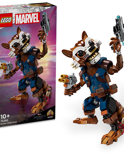LEGO® Marvel Rocket & Baby Groot 76282
