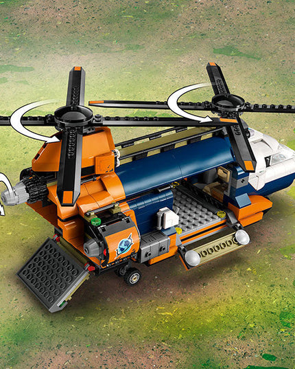 LEGO® City Jungle Explorer Helicopter at Base Camp 60437
