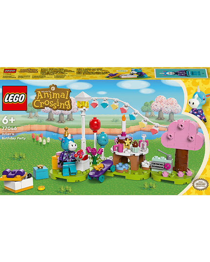 LEGO® Animal Crossing™ Julian’s Birthday Party Toy Set 77046