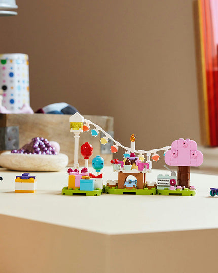 LEGO® Animal Crossing™ Julian’s Birthday Party Toy Set 77046