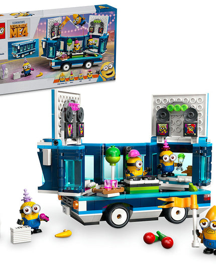 LEGO® Despicable Me 4 Minions’ Music Party Bus Toy Set 75581