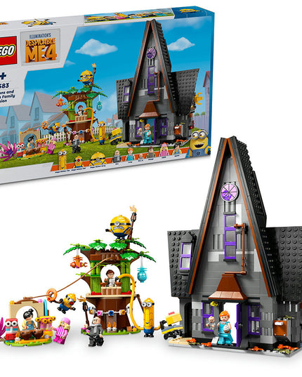 LEGO® Despicable Me 4 Minions and Gru's Family Mansion 75583