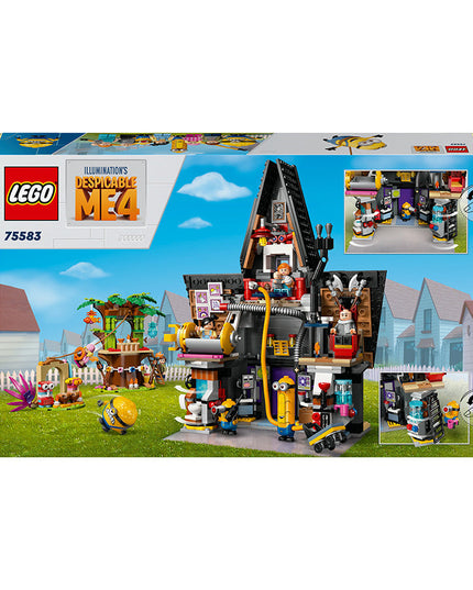 LEGO® Despicable Me 4 Minions and Gru's Family Mansion 75583