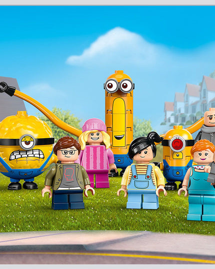 LEGO® Despicable Me 4 Minions and Gru's Family Mansion 75583