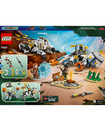LEGO® Horizon Adventures™ Aloy & Varl vs. Shell-Walker & Sawtooth Toy 77037