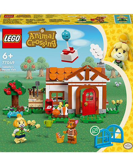LEGO® Animal Crossing™ Isabelle’s House Visit Toy Set 77049