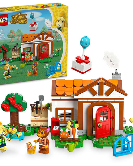 LEGO® Animal Crossing™ Isabelle’s House Visit Toy Set 77049