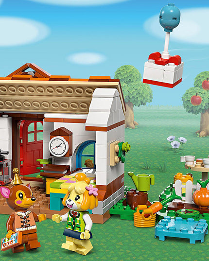 LEGO® Animal Crossing™ Isabelle’s House Visit Toy Set 77049