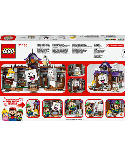 LEGO® Super Mario™ King Boo’s Haunted Mansion Playset 71436
