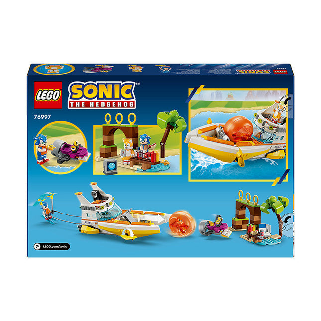 LEGO® Sonic the Hedgehog™ Tails’ Adventure Boat Toy Set 76997