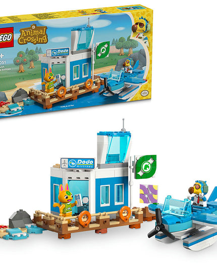 LEGO® Animal Crossing™ Fly with Dodo Airlines Airport Toy 77051
