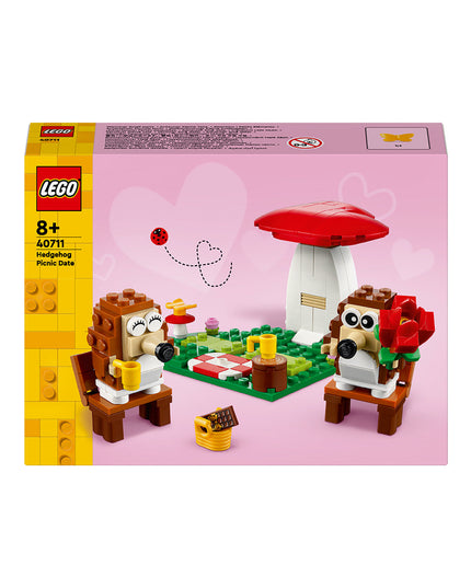 LEGO® Hedgehog Picnic Date Animal Toy Playset 40711