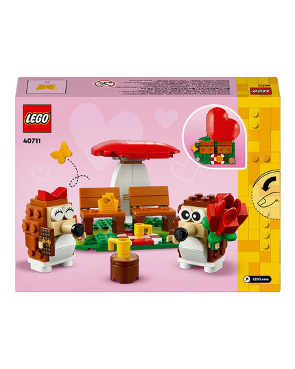 LEGO® Hedgehog Picnic Date Animal Toy Playset 40711