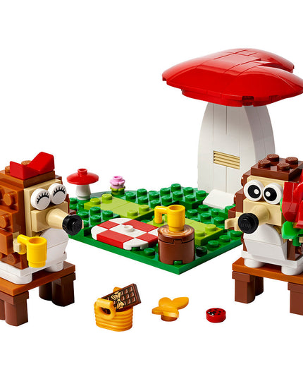 LEGO® Hedgehog Picnic Date Animal Toy Playset 40711