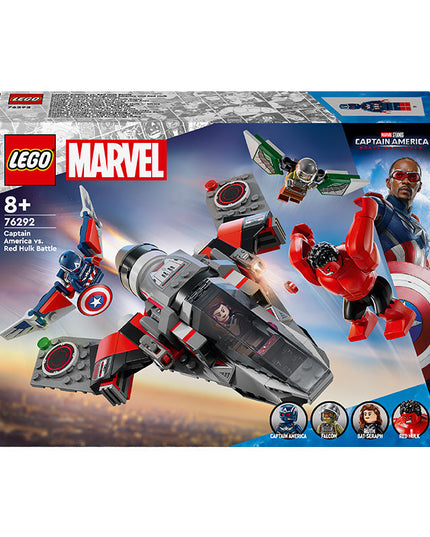 LEGO® Marvel Captain America vs. Red Hulk Battle Set 76292