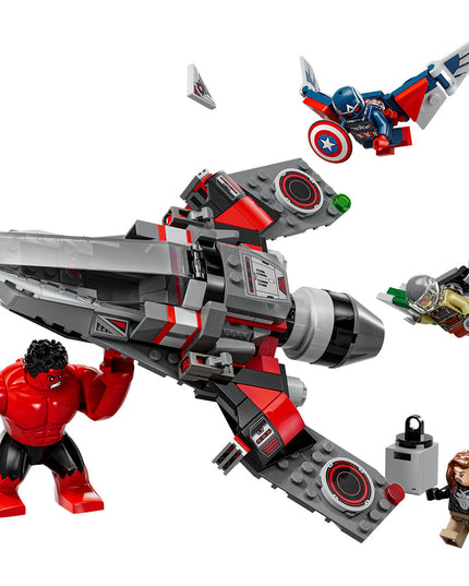 LEGO® Marvel Captain America vs. Red Hulk Battle Set 76292