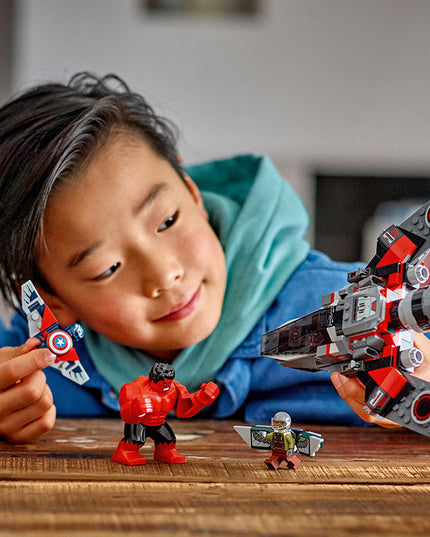 LEGO® Marvel Captain America vs. Red Hulk Battle Set 76292