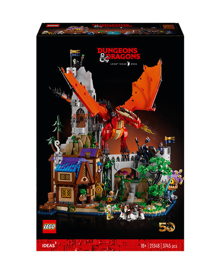 LEGO® Ideas Dungeons & Dragons: Red Dragon’s Tale Set 21348