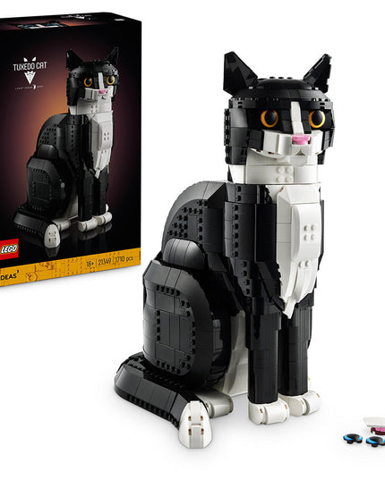 LEGO® Ideas Tuxedo Cat Model Kit 21349