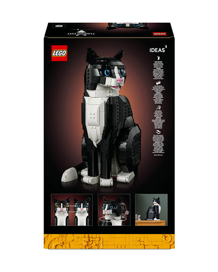 LEGO® Ideas Tuxedo Cat Model Kit 21349