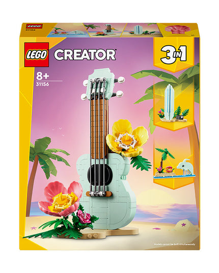 LEGO® Creator 3in1 Tropical Ukulele Toy Instruments Set 31156