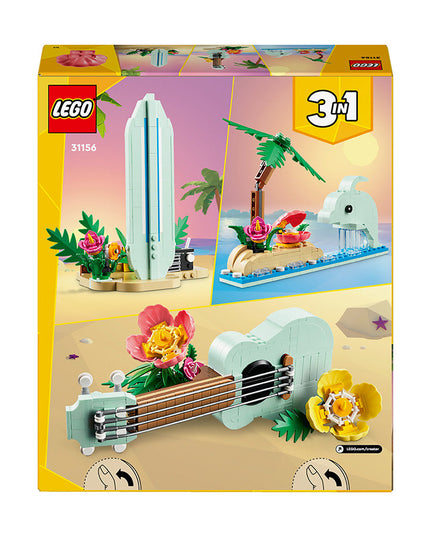 LEGO® Creator 3in1 Tropical Ukulele Toy Instruments Set 31156