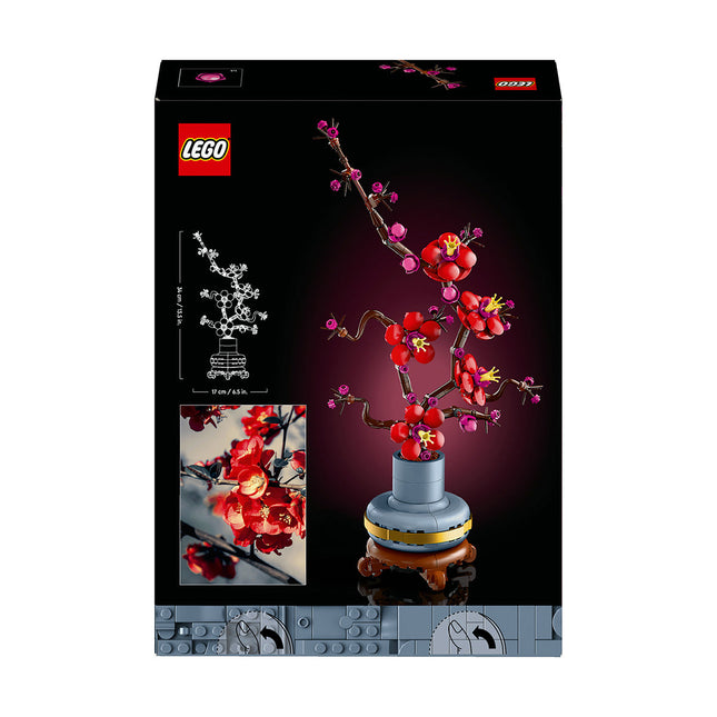 LEGO® ICONS Plum Blossom Flower Building Set for Adults 10369.