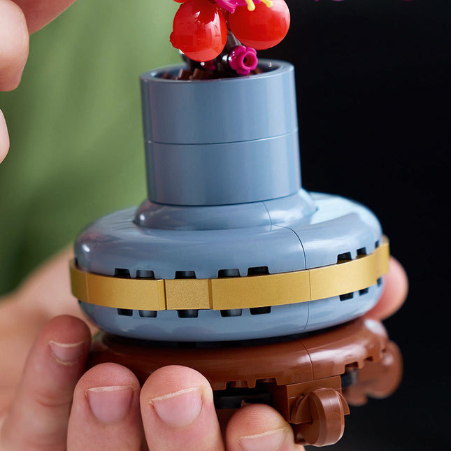 LEGO® ICONS Plum Blossom Flower Building Set for Adults 10369.