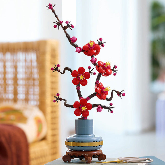 LEGO® ICONS Plum Blossom Flower Building Set for Adults 10369.