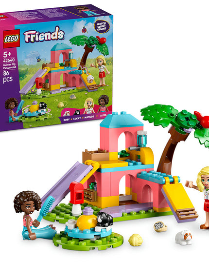 LEGO® Friends Guinea Pig Playground Pretend-Play Building Kit 42640
