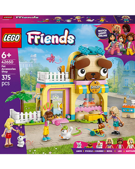 LEGO® Friends Pet Accessories Shop Toy Building Playset 42650