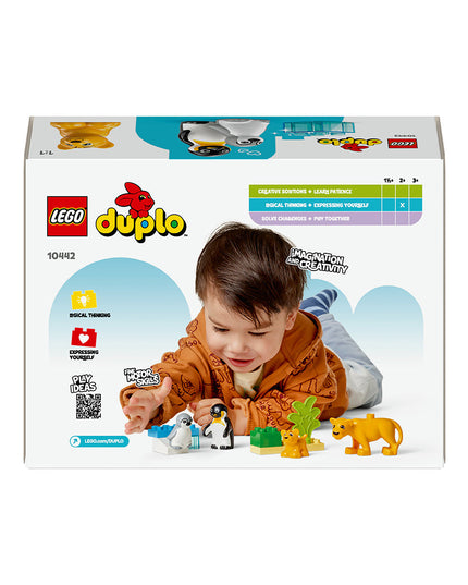 LEGO® DUPLO® Wild Animal Families: Penguins & Lions Set 10442
