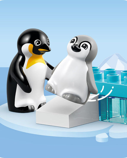 LEGO® DUPLO® Wild Animal Families: Penguins & Lions Set 10442