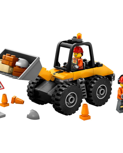 LEGO® City Yellow Construction Wheel Loader Buildable Vehicle Set 60450