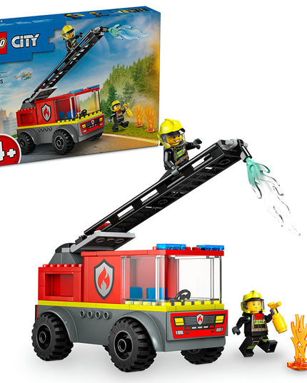 LEGO® City Fire Engine with Ladder, Firefighter Toy 60463