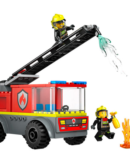 LEGO® City Fire Engine with Ladder, Firefighter Toy 60463