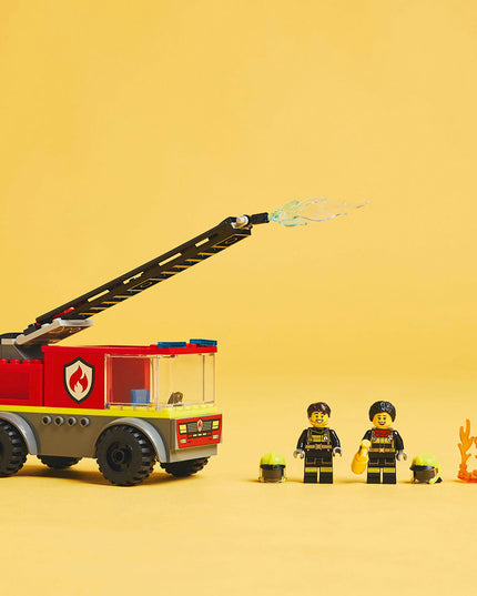 LEGO® City Fire Engine with Ladder, Firefighter Toy 60463