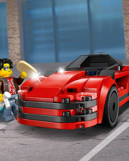 LEGO® City Red Sports Car Supercar Toy Vehicle Set 60448