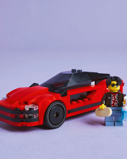 LEGO® City Red Sports Car Supercar Toy Vehicle Set 60448