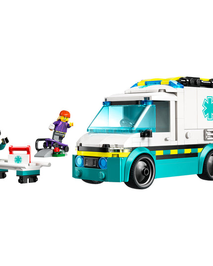 LEGO® City Emergency Ambulance Toy Truck Building Set 60451