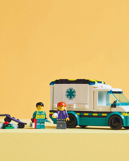 LEGO® City Emergency Ambulance Toy Truck Building Set 60451